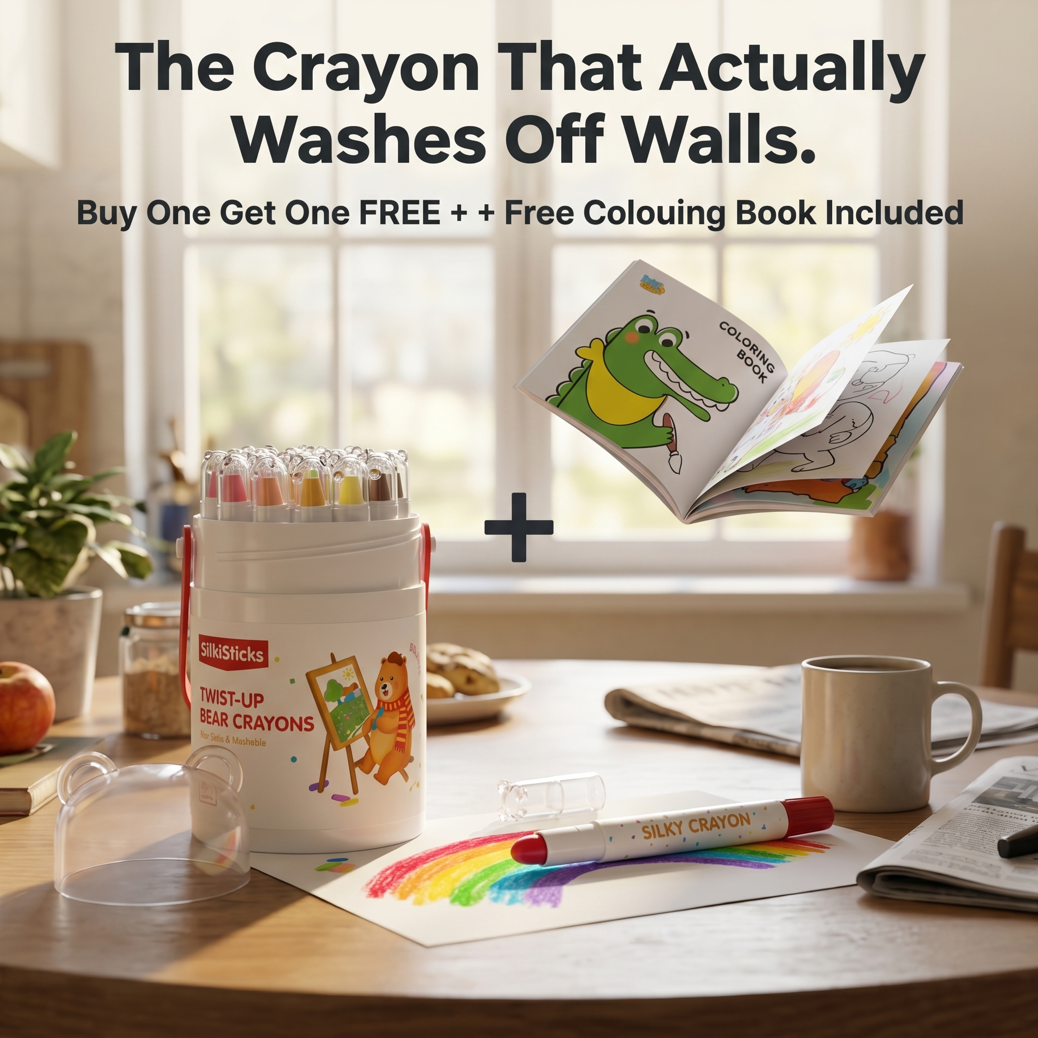 SilkiSticks — The Unbreakable Crayon Kids Actually Love